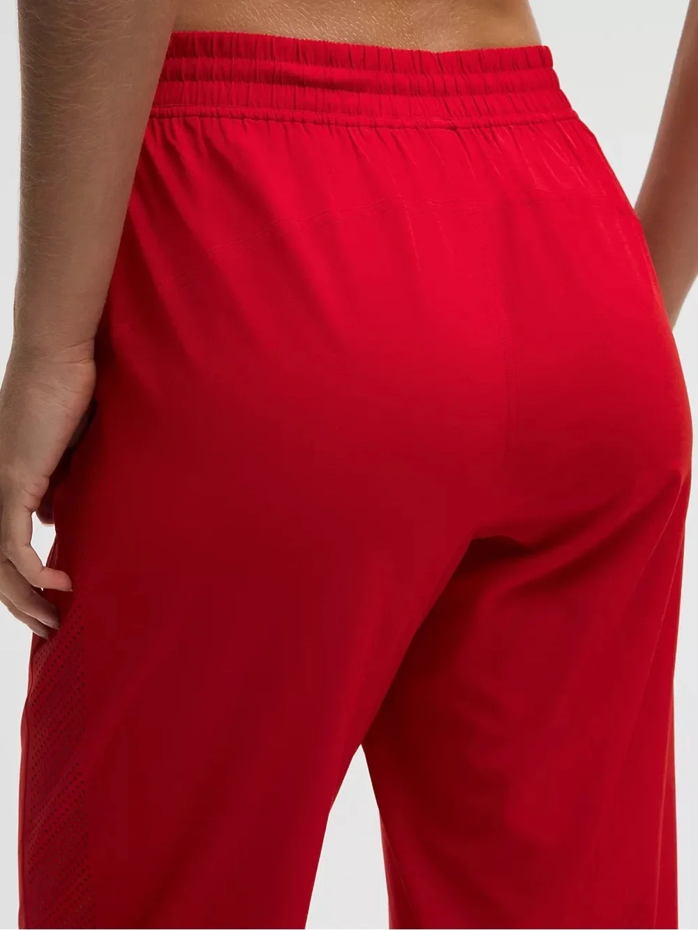 NWT Lululemon Adapted State MR Jogger Perf Stripe Oxford Red Size 10